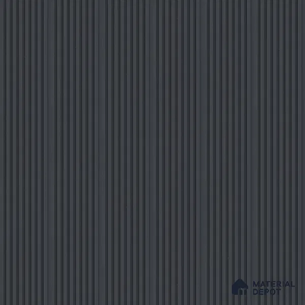 Graphite Grey Plain Colour Look PN 07482 8 ft x 4.8 inch PVC Panel - 10 mm | Suitable for Living Room, Bedroom & Office | Width is Subjected to 5% Variation