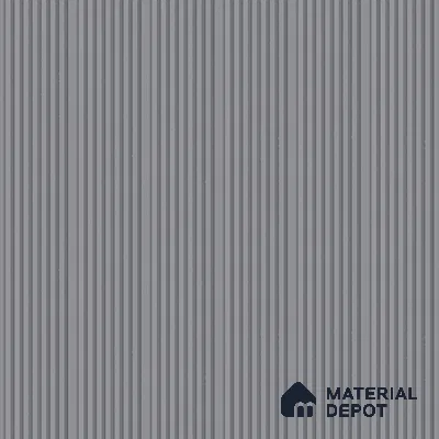 Mist Grey Plain Colour Look PN 07483 8 ft x 4.8 inch PVC Panel - 10 mm | Suitable for Living Room, Bedroom & Office | Width is Subjected to 5% Variation