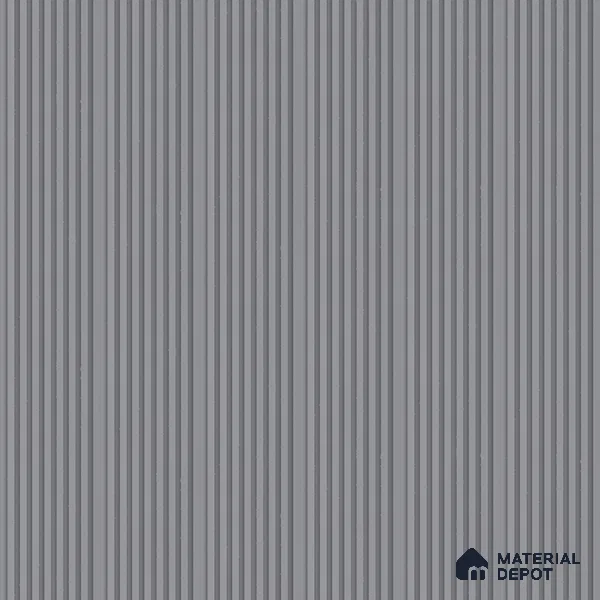 Mist Grey Plain Colour Look PN 07483 8 ft x 4.8 inch PVC Panel - 10 mm | Suitable for Living Room, Bedroom & Office | Width is Subjected to 5% Variation