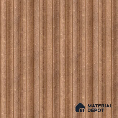 PN 07502 Marble Look Louver 8 ft x 0.5 ft Texture Finish  - 10 mm | Suitable for Feature Wall, TV Unit & Living Room