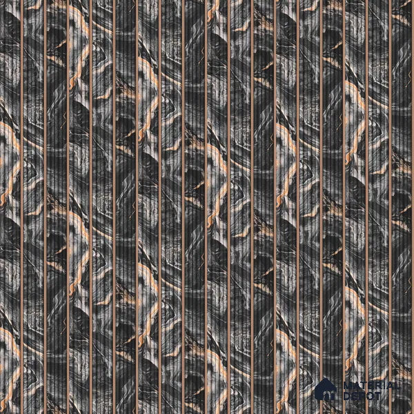 Wenge Brown Marble Look PN 07507 8 ft x 6 inch PVC Panel - 10 mm | Suitable for Living Room, Bedroom & Office | Width is Subjected to 5% Variation
