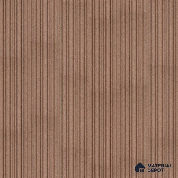 Brown Stone Look Charcoal Louver/Panel 9.5 ft x 5 inch - 12 mm | Ideal for Feature Wall, Living Room, Bedroom, Home, TV Unit | PN 07596