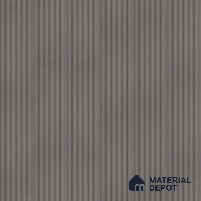 Mid Grey Plain Colour Look PN 07605 9.5 ft x 4.9 inch Charcoal Panel - 12 mm | Suitable for Feature Wall, TV Unit & Living Room | Width is Subjected to 5% Variation