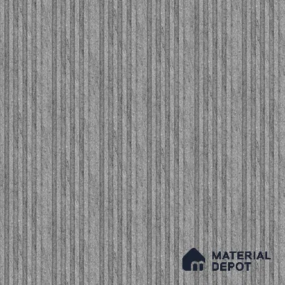 Grey Stone Look Charcoal Louver/Panel 9.5 ft x 5 inch - 12 mm | Ideal for Feature Wall, Living Room, Bedroom, Home, TV Unit | PN 07609