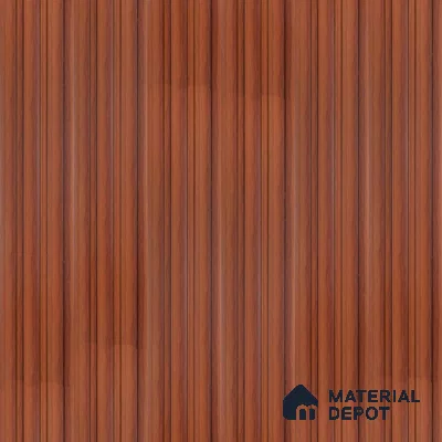 Brown Wood PN 07687 9.1 ft x 5 inch Charcoal Louvers/Panels - 12 mm | Suitable for Feature Wall, TV Unit & Living Room | Width is Subjected to 5% Variation