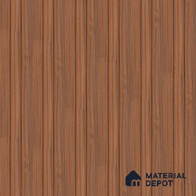 Brown Wood PN 07690 9.1 ft x 5 inch Charcoal Louvers/Panels - 12 mm | Suitable for Feature Wall, TV Unit & Living Room | Width is Subjected to 5% Variation
