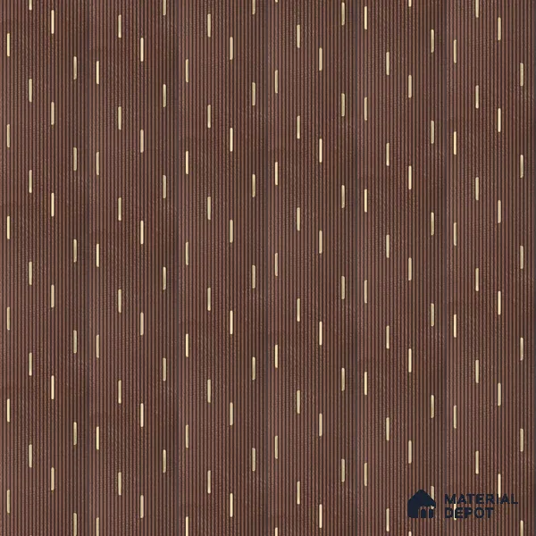 Coffee Brown Geometric Look PN 07808 8 ft x 7.8 inch Charcoal Panel - 6 mm | Suitable for Living Room, Bedroom & Office | Width is Subjected to 5% Variation