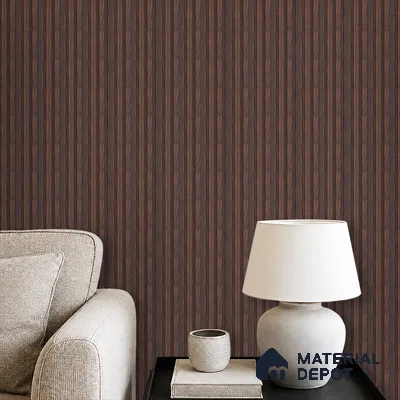 Wooden Look PN 00642 8 ft x 4.8 inch Charcoal Panel - 11 mm | Suitable for Feature Wall, TV Unit & Living Room | Width is Subjected to 5% Variation