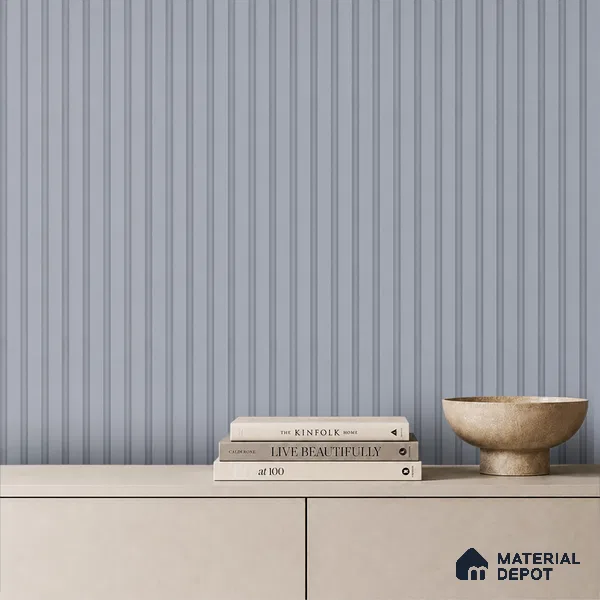 Cloud Grey Plain Colour Look PN 00691 9.5 ft x 4.8 inch Charcoal Panel - 11 mm | Suitable for Feature Wall, TV Unit & Living Room | Width is Subjected to 5% Variation