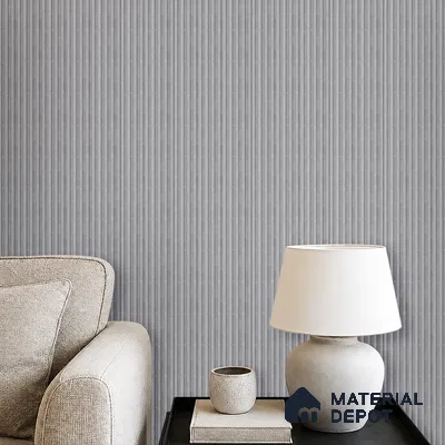 Cloud Grey Stone Look PN 03049 8 ft x 4.8 inch Charcoal Panel -  mm | Suitable for Feature Wall, TV Unit & Living Room | Width is Subjected to 5% Variation