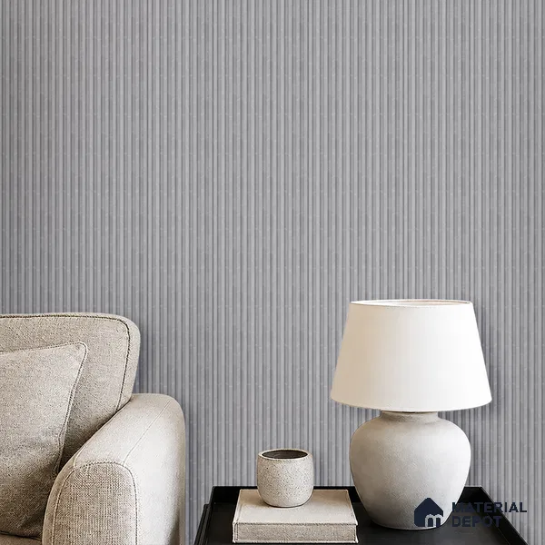 Cloud Grey Stone Look PN 03049 8 ft x 4.8 inch Charcoal Panel -  mm | Suitable for Feature Wall, TV Unit & Living Room | Width is Subjected to 5% Variation