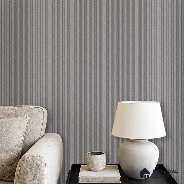 Silver Grey Cement Look PN 03366 8 ft x 4.8 inch Charcoal Panel - 11 mm | Suitable for Feature Wall, TV Unit & Living Room | Width is Subjected to 5% Variation