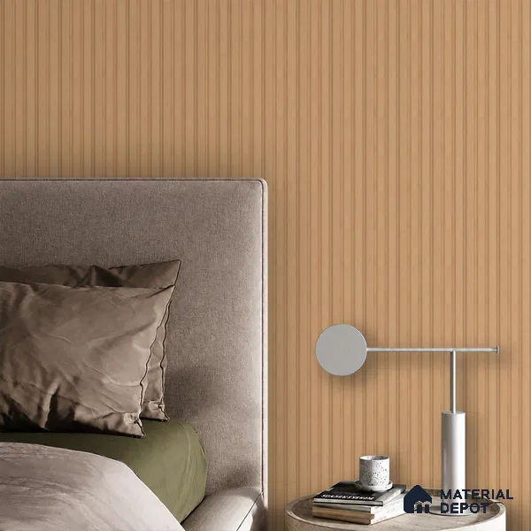 Wooden Look PN 03520 9.5 ft x 4.9 inch Charcoal Panel - 11 mm | Suitable for Feature Wall, Living Room & Bedroom | Width is Subjected to 5% Variation