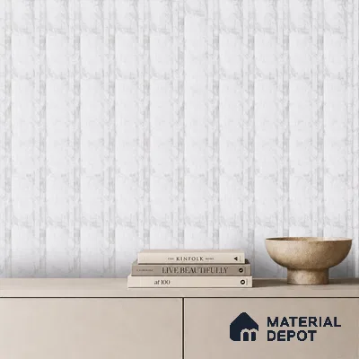 Dove Grey Marble Look PN 03555 9.5 ft x 4.7 inch Charcoal Panel - 12 mm | Suitable for Feature Wall, TV Unit & Living Room | Width is Subjected to 5% Variation