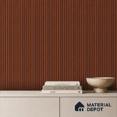 Wooden Look PN 06814 9.2 ft x 4.8 inch Charcoal Panel - 12 mm | Suitable for Living Room, Bedroom & TV Cabinet | Width is Subjected to 5% Variation
