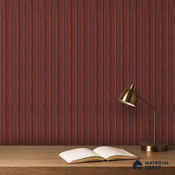 Wooden Look PN 06836 9.2 ft x 4.9 inch Charcoal Panel - 12 mm | Suitable for Living Room, Bedroom & TV Cabinet | Width is Subjected to 5% Variation