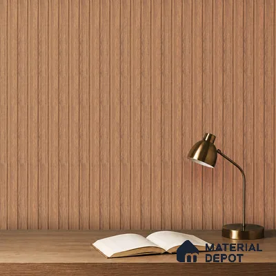 Wooden Look PN 06840 9.2 ft x 4.9 inch Charcoal Panel - 12 mm | Suitable for Living Room, Bedroom & TV Cabinet | Width is Subjected to 5% Variation