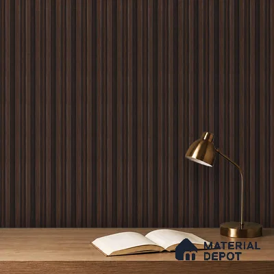 Wooden Look PN 06862 9.2 ft x 6.1 inch Charcoal Panel - 16 mm | Suitable for Living Room, Bedroom & TV Cabinet | Width is Subjected to 5% Variation