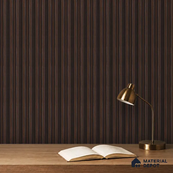 Wooden Look PN 06862 9.2 ft x 6.1 inch Charcoal Panel - 16 mm | Suitable for Living Room, Bedroom & TV Cabinet | Width is Subjected to 5% Variation