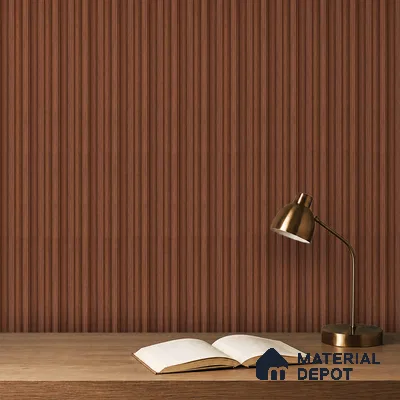 Wooden Look PN 06874 9.2 ft x 6.1 inch Charcoal Panel - 16 mm | Suitable for Living Room, Bedroom & TV Cabinet | Width is Subjected to 5% Variation