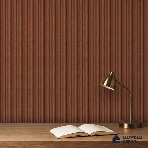 Wooden Look PN 06874 9.2 ft x 6.1 inch Charcoal Panel - 16 mm | Suitable for Living Room, Bedroom & TV Cabinet | Width is Subjected to 5% Variation