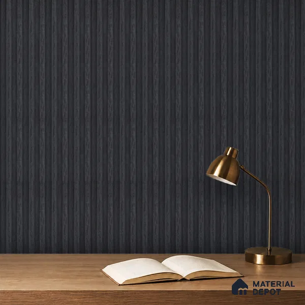Graphite Black Marble Look PN 06891 9.2 ft x 6.1 inch Charcoal Panel - 16 mm | Suitable for Living Room, Bedroom & TV Cabinet | Width is Subjected to 5% Variation