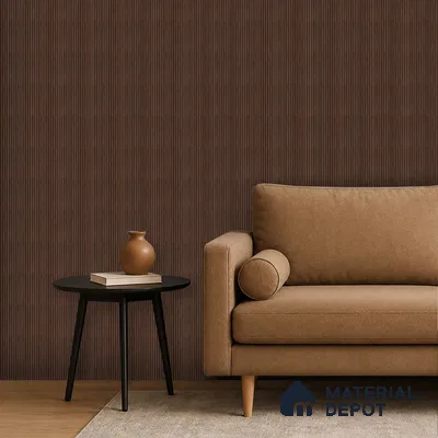 Wooden Look PN 06929 8 ft x 6 inch Charcoal Panel - 6 mm | Suitable for Living Room, Bedroom & TV Cabinet | Width is Subjected to 5% Variation