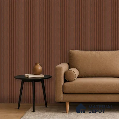 Wooden Look PN 06943 8 ft x 6 inch Charcoal Panel - 6 mm | Suitable for Living Room, Bedroom & TV Cabinet | Width is Subjected to 5% Variation