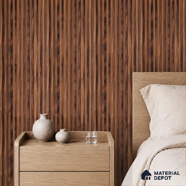 Wooden Look PN 06978 8 ft x 10 inch PVC Panel - 10 mm | Suitable for Living Room, Bedroom & Office | Width is Subjected to 5% Variation
