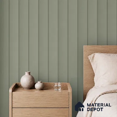 Smoke Grey Plain Colour Look PN 07068 9.5 ft x 9.8 inch Charcoal Panel - 10 mm | Suitable for Feature Wall, TV Unit & Living Room | Width is Subjected to 5% Variation