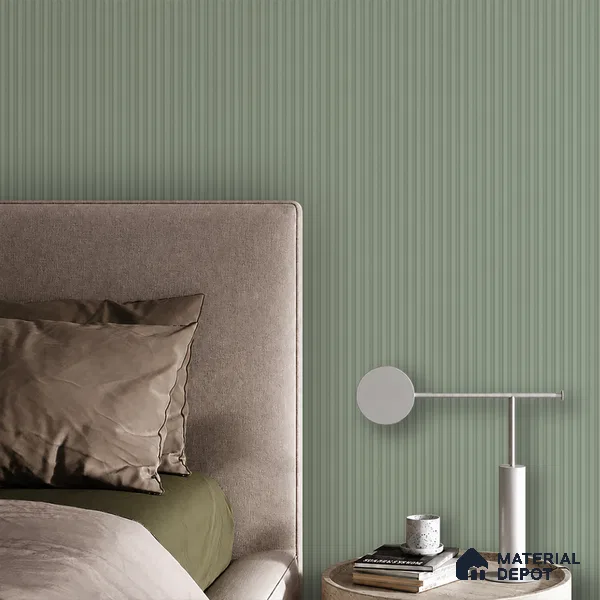 Ash Grey Plain Colour Look PN 07073 9.5 ft x 4.9 inch Charcoal Panel - 10 mm | Suitable for Feature Wall, TV Unit & Living Room | Width is Subjected to 5% Variation