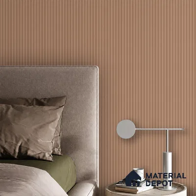 Oak Brown Patterned Look PN 07076 9.5 ft x 4.9 inch Charcoal Panel - 10 mm | Suitable for Feature Wall, TV Unit & Living Room | Width is Subjected to 5% Variation