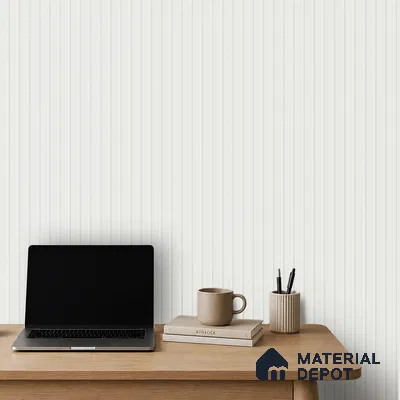 Dove Grey Patterned Look PN 07081 10 ft x 4.9 inch Charcoal Panel - 6 mm | Suitable for Feature Wall, TV Unit & Living Room | Width is Subjected to 5% Variation