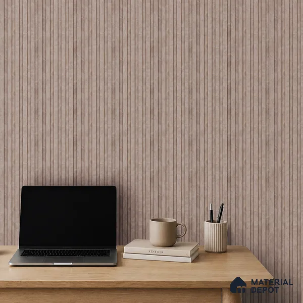 Mocha Brown Marble Look PN 07083 10 ft x 4.9 inch Charcoal Panel - 6 mm | Suitable for Feature Wall, TV Unit & Living Room | Width is Subjected to 5% Variation
