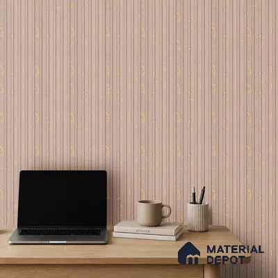 Mocha Brown Marble Look PN 07084 10 ft x 4.9 inch Charcoal Panel - 6 mm | Suitable for Feature Wall, TV Unit & Living Room | Width is Subjected to 5% Variation