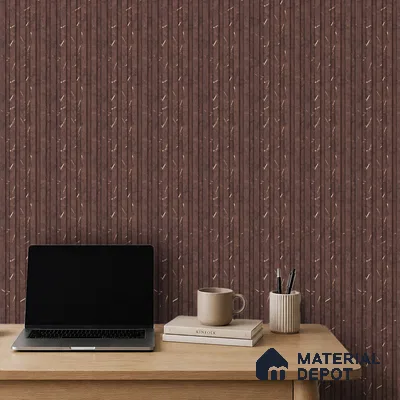 Grey Wenge Marble Look PN 07085 10 ft x 4.9 inch Charcoal Panel - 6 mm | Suitable for Feature Wall, TV Unit & Living Room | Width is Subjected to 5% Variation