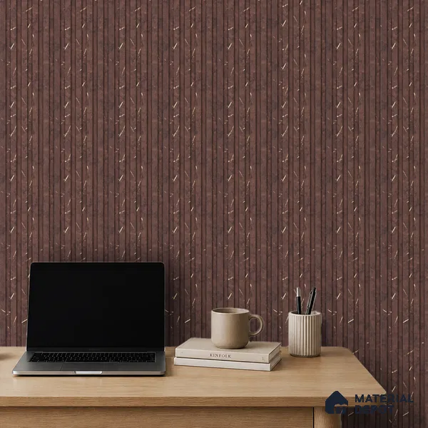 Grey Wenge Marble Look PN 07085 10 ft x 4.9 inch Charcoal Panel - 6 mm | Suitable for Feature Wall, TV Unit & Living Room | Width is Subjected to 5% Variation