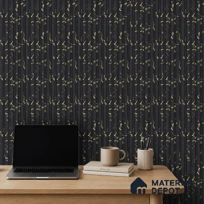 Graphite Black Marble Look PN 07087 10 ft x 4.9 inch Charcoal Panel - 6 mm | Suitable for Feature Wall, TV Unit & Living Room | Width is Subjected to 5% Variation