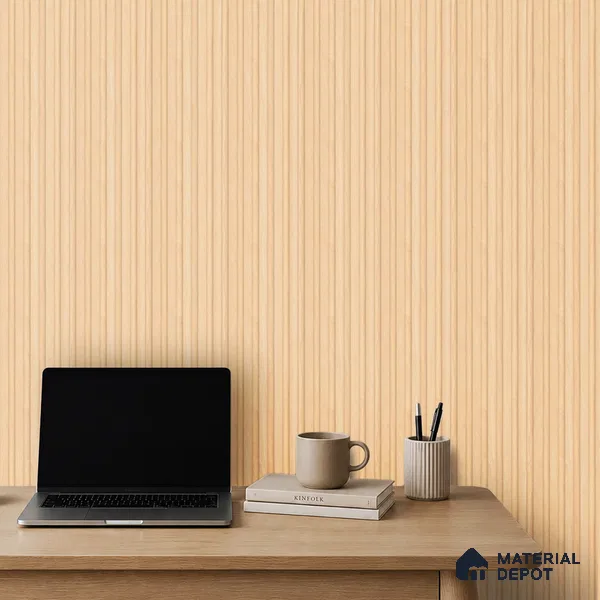 Wooden Look PN 07097 10 ft x 4.9 inch Charcoal Panel - 6 mm | Suitable for Feature Wall, TV Unit & Living Room | Width is Subjected to 5% Variation