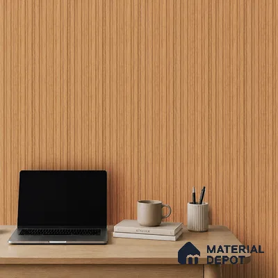 Wooden Look PN 07098 10 ft x 4.9 inch Charcoal Panel - 6 mm | Suitable for Feature Wall, TV Unit & Living Room | Width is Subjected to 5% Variation