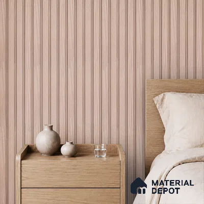 Wooden Look PN 07378 8 ft x 9.6 inch PVC Panel - 10 mm | Suitable for Living Room, Bedroom & Office | Width is Subjected to 5% Variation