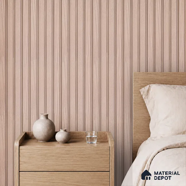 Wooden Look PN 07378 8 ft x 9.6 inch PVC Panel - 10 mm | Suitable for Living Room, Bedroom & Office | Width is Subjected to 5% Variation