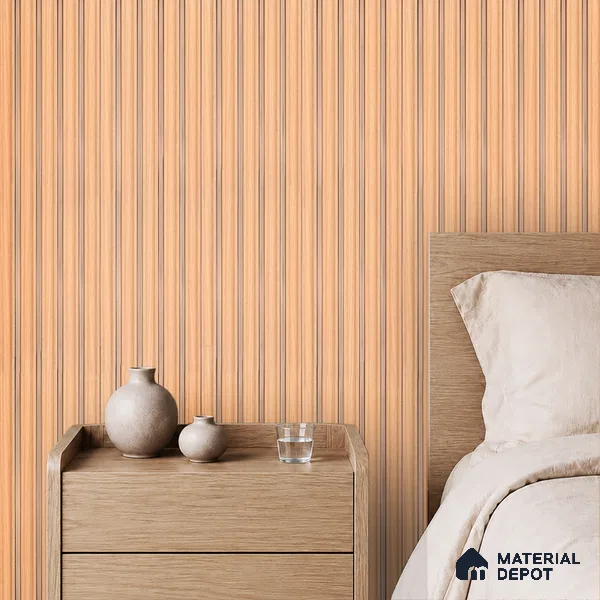 Wooden Look PN 07389 8 ft x 9.6 inch PVC Panel - 10 mm | Suitable for Living Room, Bedroom & Office | Width is Subjected to 5% Variation