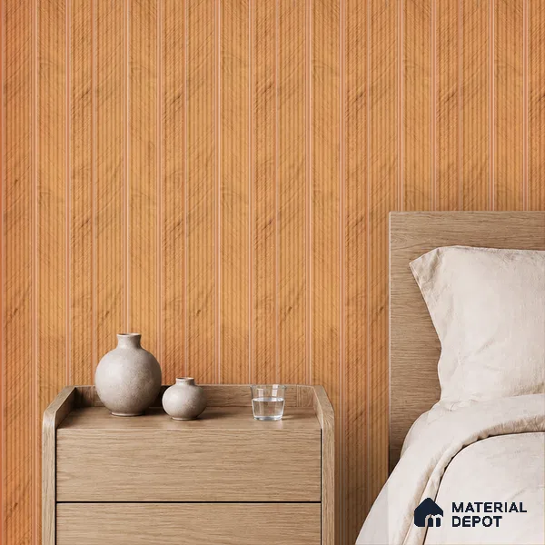 Wooden Look PN 07391 8 ft x 9.6 inch PVC Panel - 10 mm | Suitable for Living Room, Bedroom & Office | Width is Subjected to 5% Variation