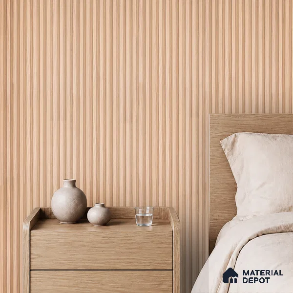 Wooden Look PN 07396 8 ft x 9.6 inch PVC Panel - 10 mm | Suitable for Living Room, Bedroom & Office | Width is Subjected to 5% Variation