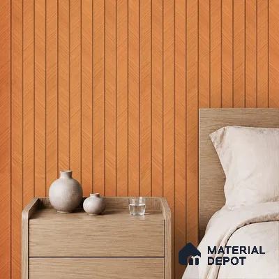 Wooden Look PN 07398 8 ft x 9.6 inch PVC Panel - 10 mm | Suitable for Living Room, Bedroom & Office | Width is Subjected to 5% Variation