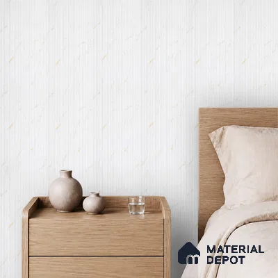 Wooden Look PN 07410 8 ft x 12 inch PVC Panel - 10 mm | Suitable for Living Room, Bedroom & Office | Width is Subjected to 5% Variation