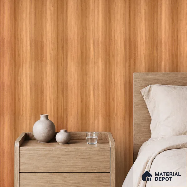 Wooden Look PN 07412 8 ft x 12 inch PVC Panel - 10 mm | Suitable for Living Room, Bedroom & Office | Width is Subjected to 5% Variation