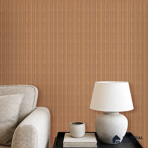 Wooden Look PN 07449 8 ft x 4.8 inch PVC Panel - 10 mm | Suitable for Living Room, Bedroom & Office | Width is Subjected to 5% Variation