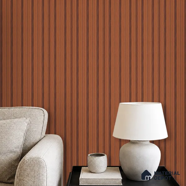 Wooden Look PN 07457 8 ft x 4.8 inch PVC Panel - 10 mm | Suitable for Living Room, Bedroom & Office | Width is Subjected to 5% Variation